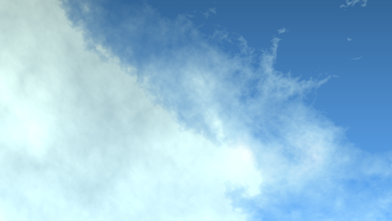 clouds screenshot